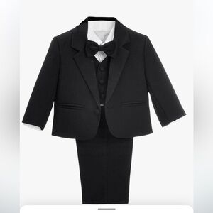 Dressy Daisy Baby Toddler 5 Pcs Set Formal Tuxedo Suit